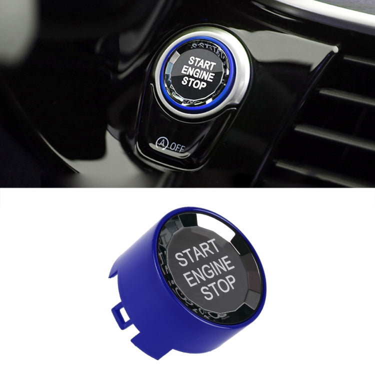 Car Crystal One-key Start Button Switch for BMW, with Start and Stop A Style