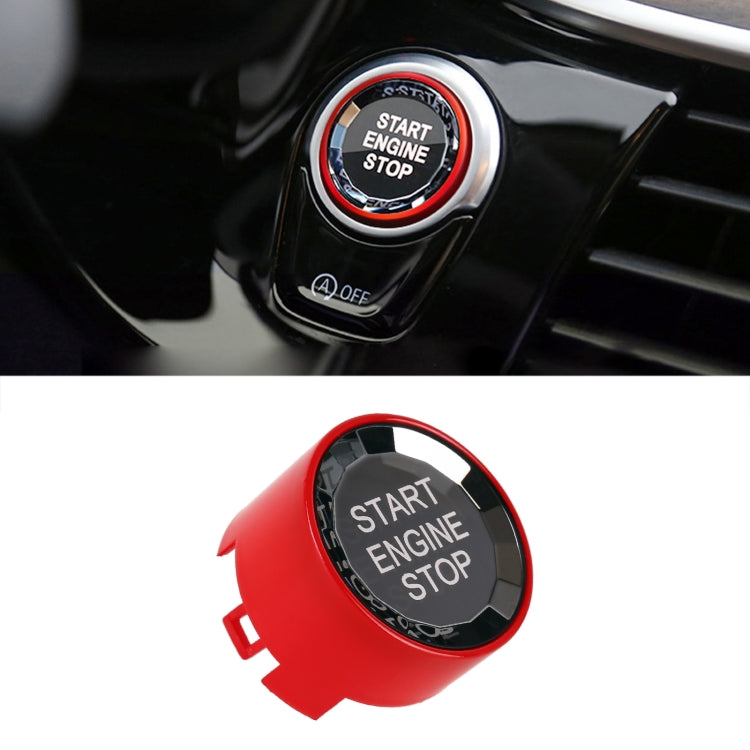 Car Crystal One-key Start Button Switch for BMW, with Start and Stop A Style