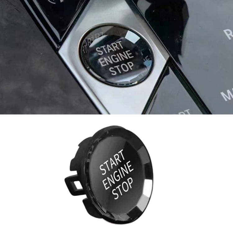 Car Crystal One-key Start Button Switch for BMW, D Style