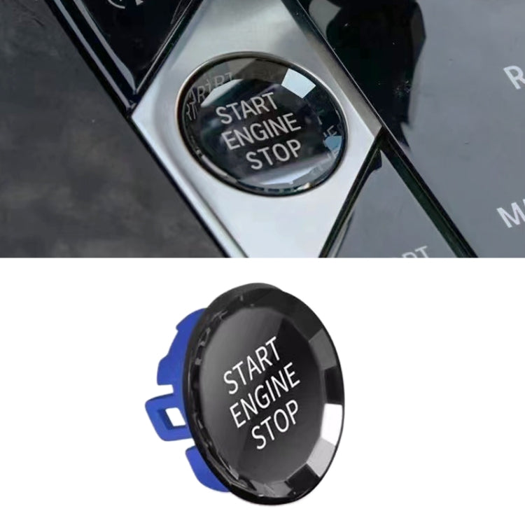 Car Crystal One-key Start Button Switch for BMW, D Style