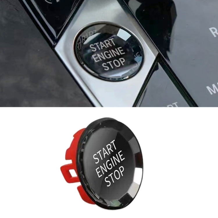 Car Crystal One-key Start Button Switch for BMW, D Style