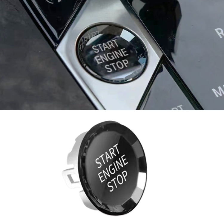 Car Crystal One-key Start Button Switch for BMW, D Style