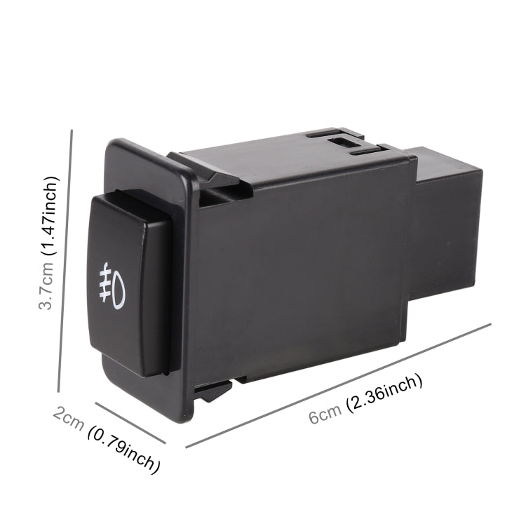 TS-12 Car Fog Light On-Off Button Switch with Cable for Nissan Sunny