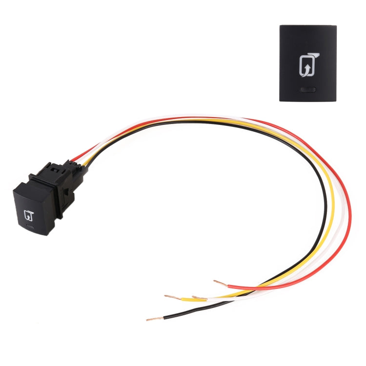 TS-14 Car Fog Light On-Off Button Switch with Cable for Nissan Sylphy