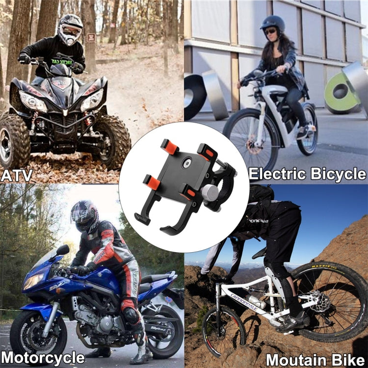 MPB-91 Motorcycle Six Claws Aluminium Alloy Mobile Phone Holder Bracket