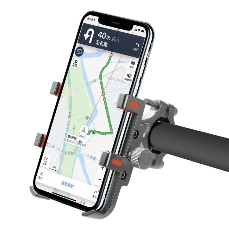 MPB-91 Motorcycle Six Claws Aluminium Alloy Mobile Phone Holder Bracket