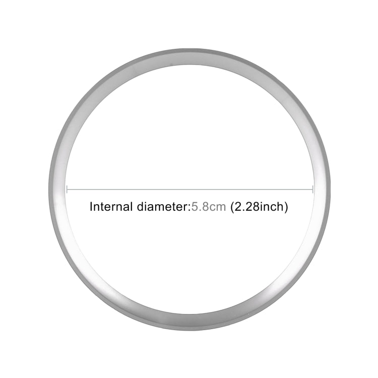 Car Steering Wheel Decorative Ring Cover for Mercedes-Benz,Inner Diameter: 5.8cm