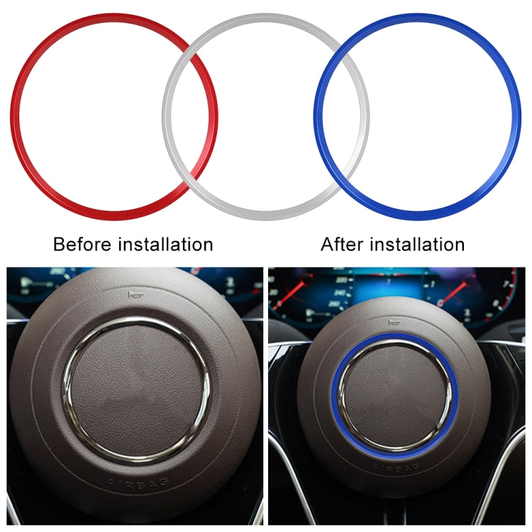 Car Steering Wheel Decorative Ring Cover for Mercedes-Benz,Inner Diameter: 7.2cm