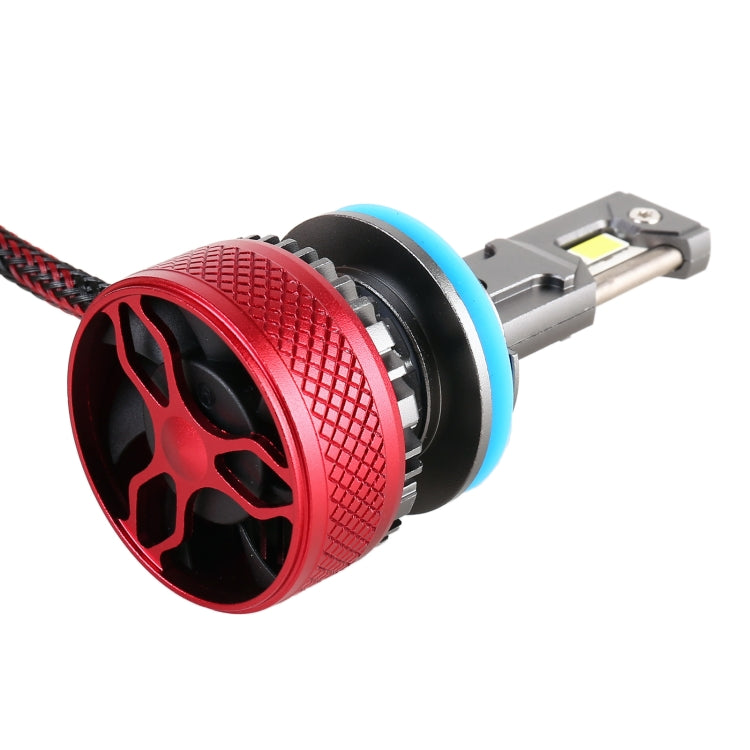 1 Pair H8 DC12V 65W 6000K 6500LM LED Car Headlights