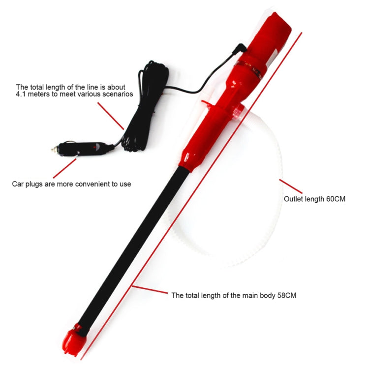 2 PCS Car High-power Electric Oil Pump Random Color Delivery