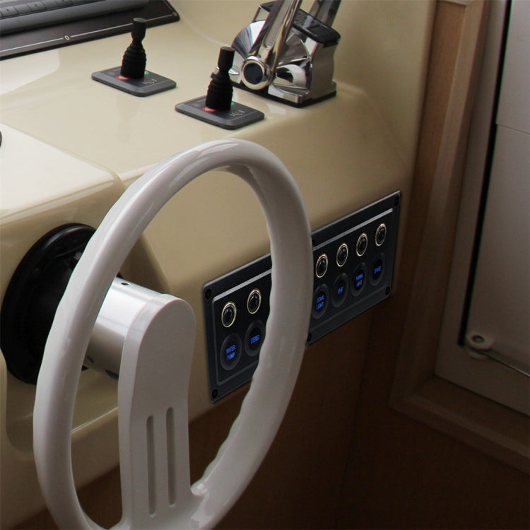 CS-976A3 12-24V 8 Way Switches Single Touch Switch Panel for Car RV Boat Yacht