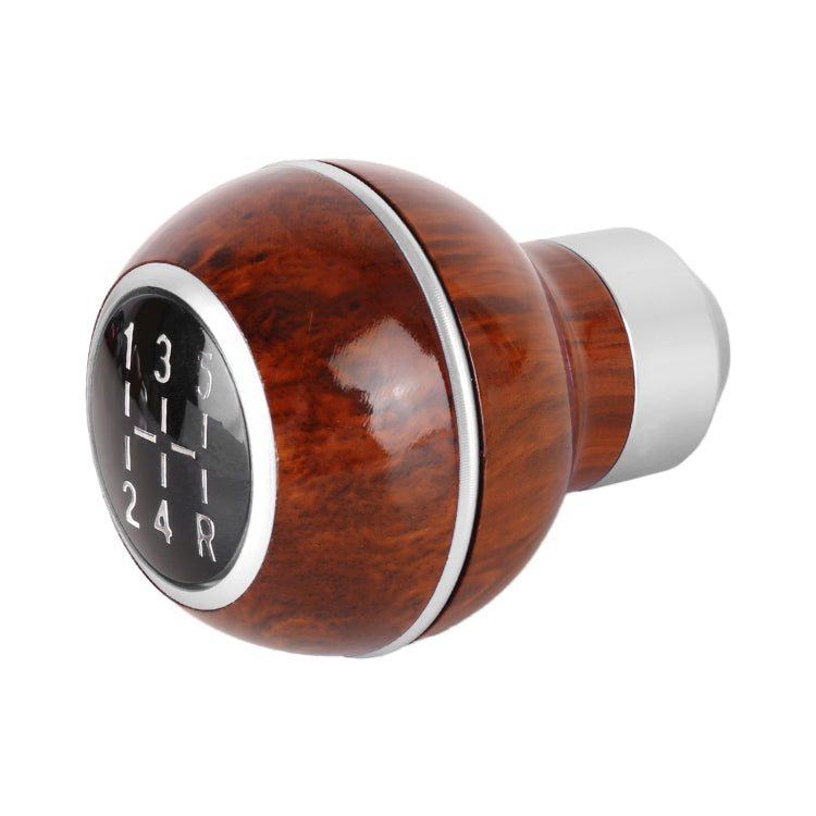 Universal Car Wood Texture Metal Gear Shift Knob