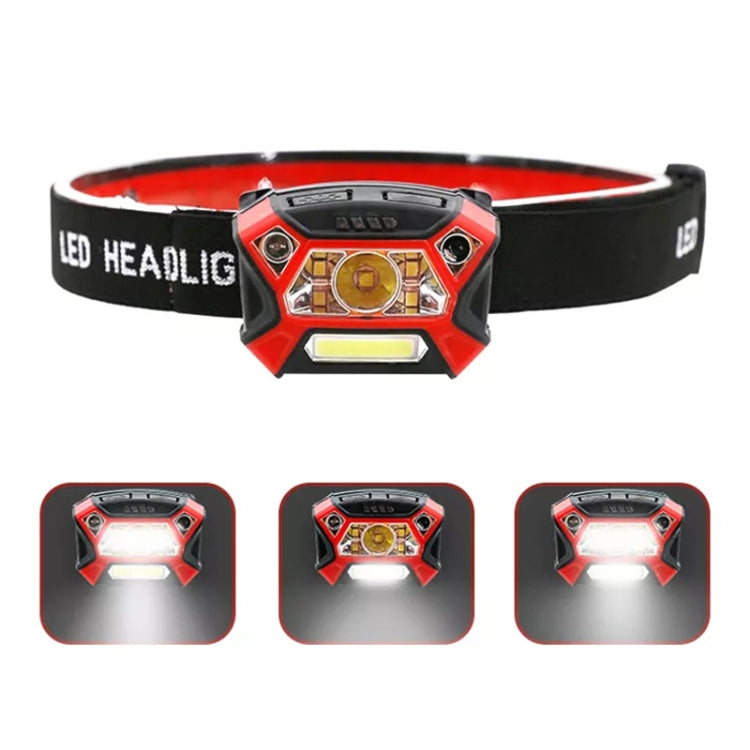 Detachable Portable Waterproof USB Charging High Bright LED Sensor Headlight