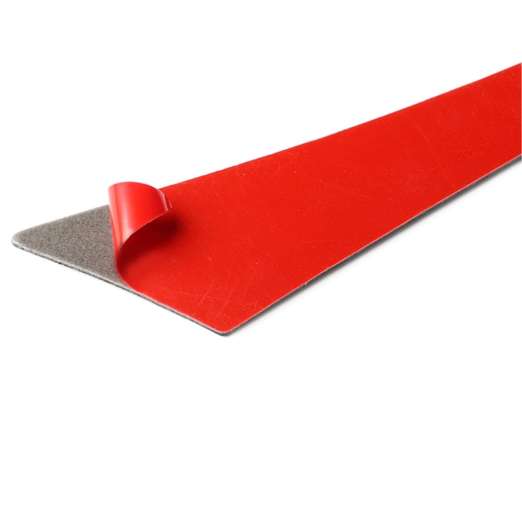 Car Carbon Fiber Dashboard Left Side Decorative Sticker for Infiniti Q50 2014-2020, Right Drive (Red)