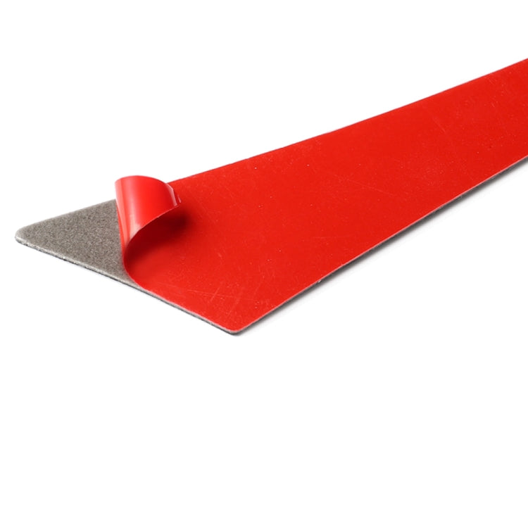 Car Carbon Fiber Dashboard Left Side Decorative Sticker for Infiniti Q50 2014-2020, Left Drive (Red)