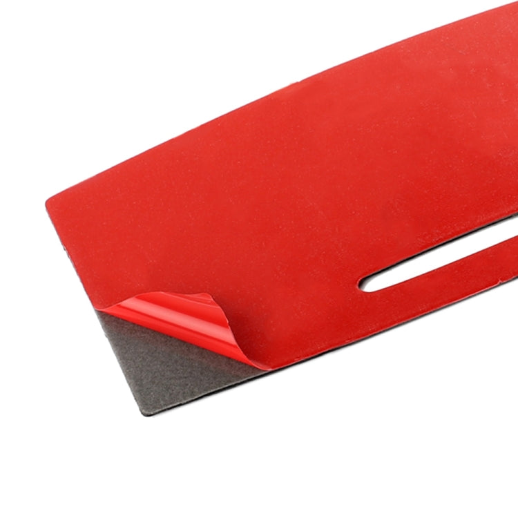 Car Carbon Fiber Gear Panel Ashtray Decorative Sticker for Infiniti Q50 2014-2020, Left and Right Drive (Red)