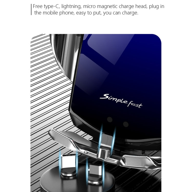 N3 Car Automatic Inductive Magnetic Suction Wireless Charger