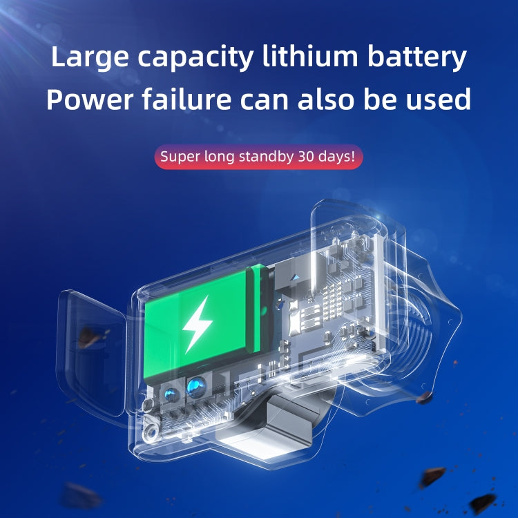 N7 Car Pure Electric Drive Locking Wireless Charger Holder(Black)