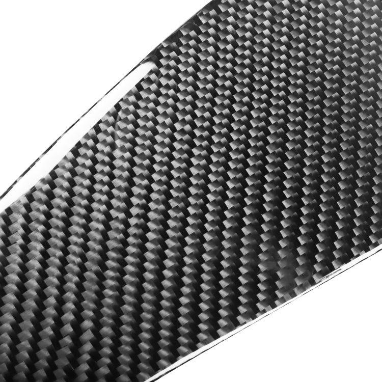 2 PCS / Set Carbon Fiber Car Lamp Eyebrow Decorative Sticker for Ford Mondeo MK4 2007-2013, Drop Glue Version
