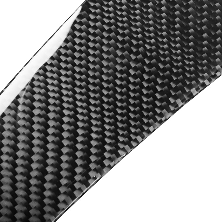 2 PCS / Set Carbon Fiber Car Lamp Eyebrow Decorative Sticker for Lexus IS200 1998-2005, Drop Glue Version
