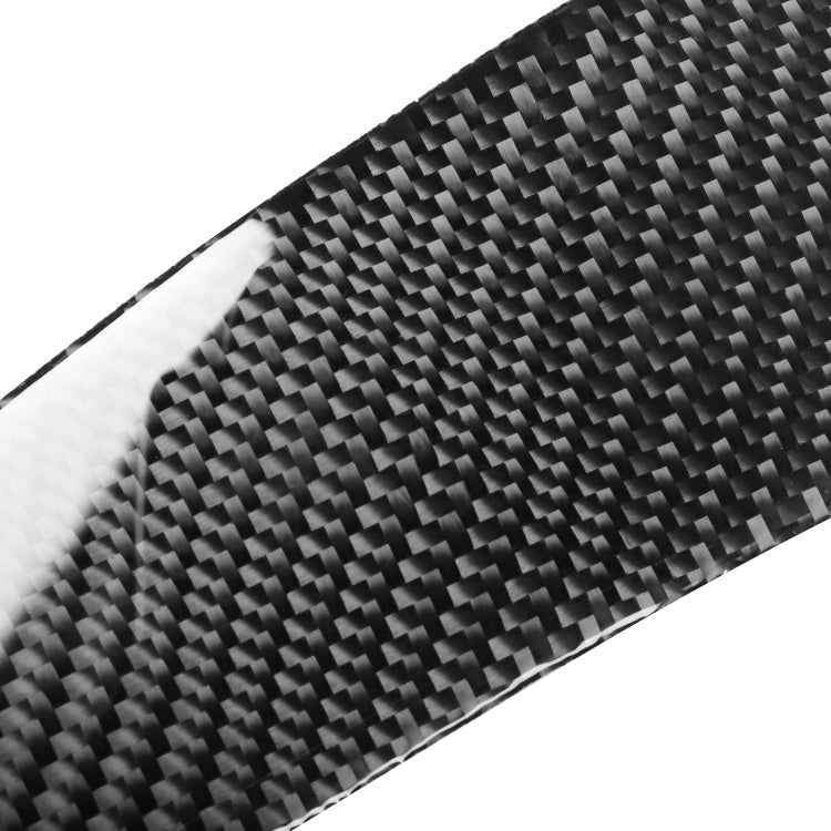 2 PCS / Set Carbon Fiber Car Lamp Eyebrow Decorative Sticker for BMW 5 Series G30 / G38 2018, Drop Glue Version