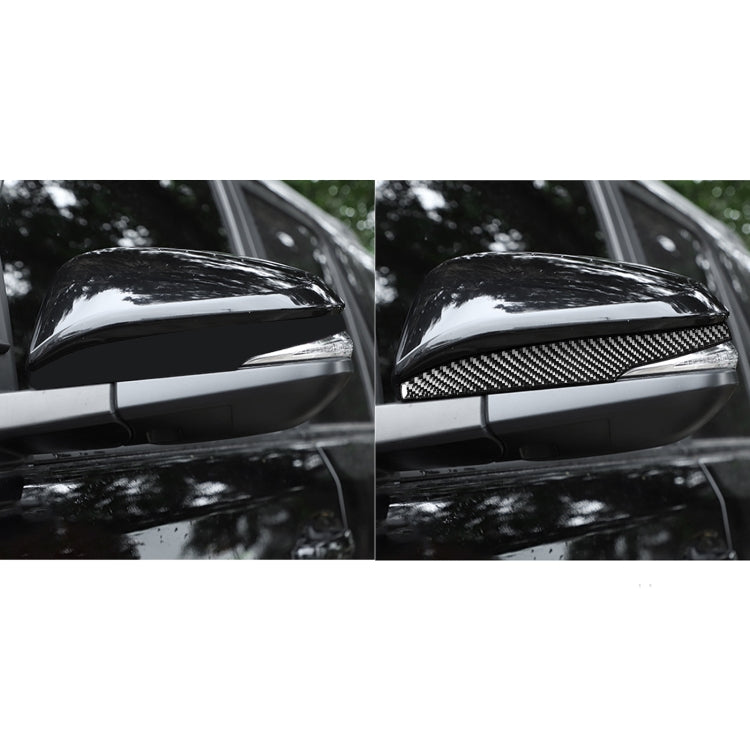 2 PCS / Set Carbon Fiber Car Rearview Mirror Decorative Sticker for Toyota 4Runner 2010-2020