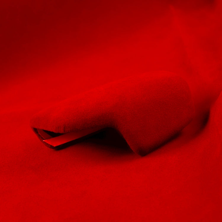 Car Suede Shift Knob Handle Cover A Version for Audi A4/S4(2017+) & A5/S5(2017+), Suitable for Left Driving