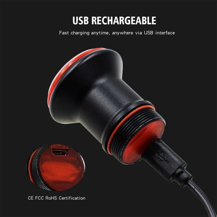 CS-877A1 Bicycle Mountain Bike Intelligent Induction Brake Warning Light Taillight