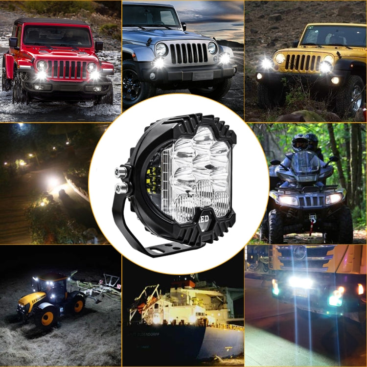 5 inch 29W Three-sided Flashing LED Work Light