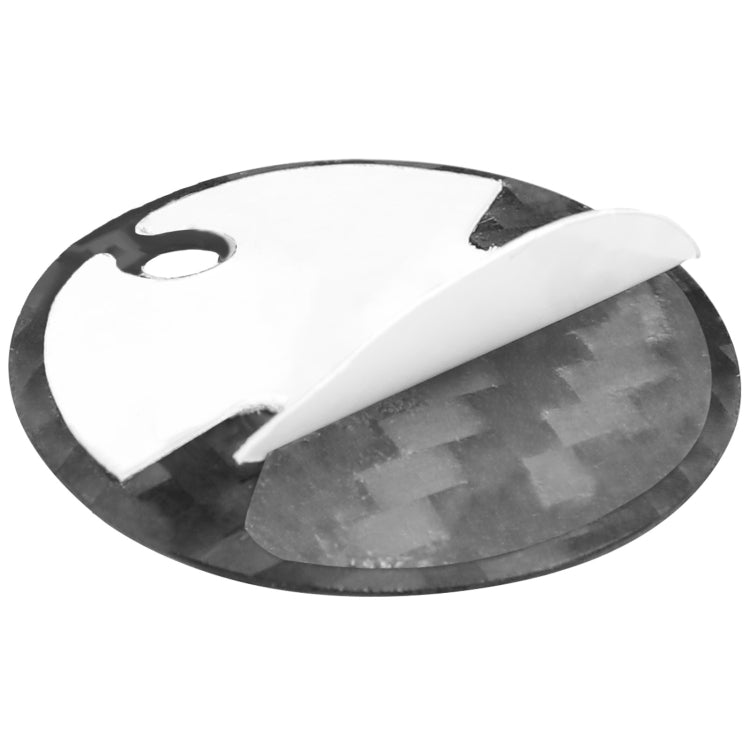 Car Carbon Fiber Engine Start Button Decorative Cover Trim for Ford Focus 2019