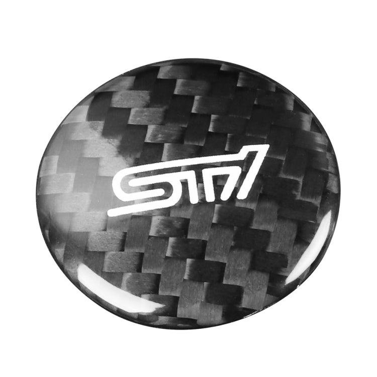 Car Carbon Fiber Engine Start Button Decorative Cover Trim for Subaru BRZ 2013-2019 / 86 2013-2019
