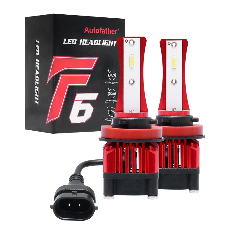 2 PCS F6 H8 / H9 / H11 DC9-32V 26W 6500K 3000LM Car / Motorcycle LED Headlight Lamps / Fog Light