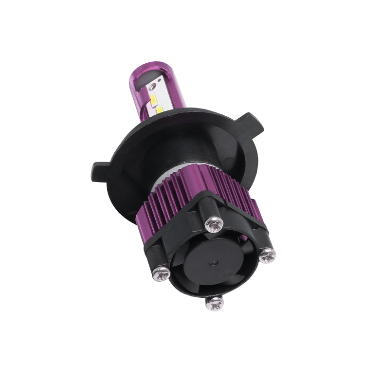 2 PCS F6 H4 DC9-32V 26W 6500K 3000LM Car / Motorcycle LED Headlight Lamps / Fog Light