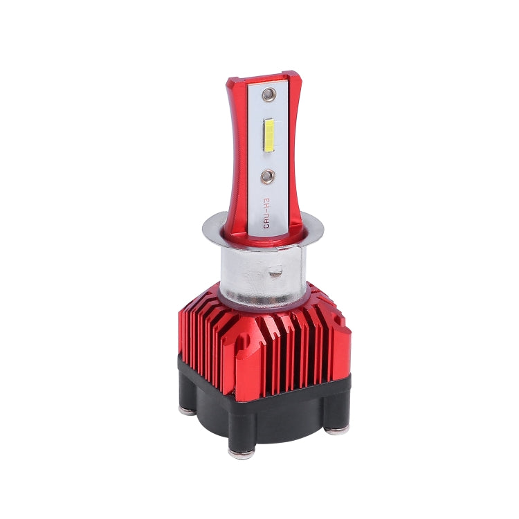 2 PCS F6 H3 DC9-32V 26W 6500K 3000LM Car / Motorcycle LED Headlight Lamps / Fog Light