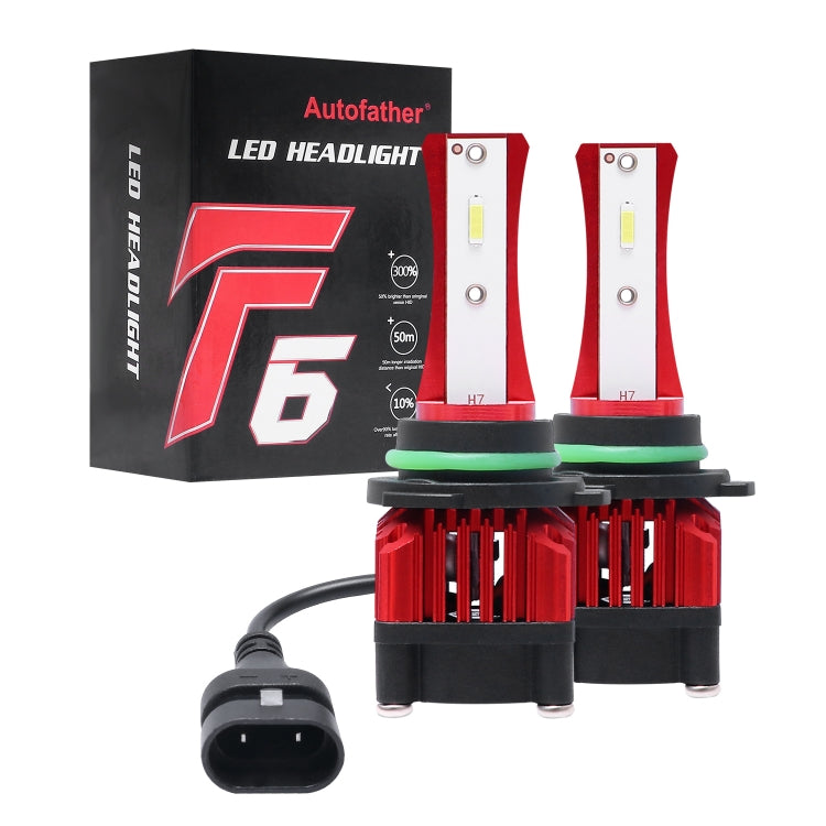 2 PCS F6 9006 DC9-32V 26W 6500K 3000LM Car / Motorcycle LED Headlight Lamps / Fog Light