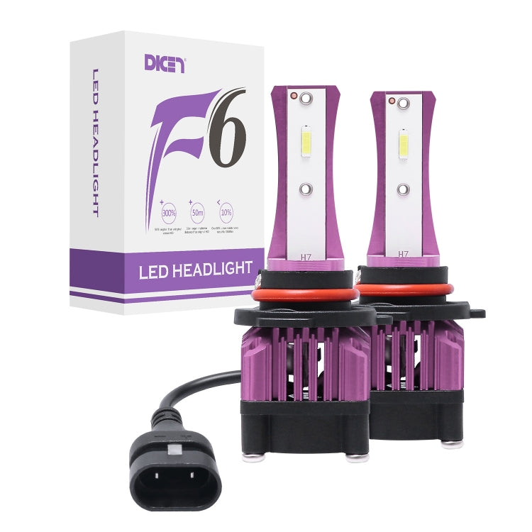 2 PCS F6 9005 DC9-32V 26W 6500K 3000LM Car / Motorcycle LED Headlight Lamps / Fog Light