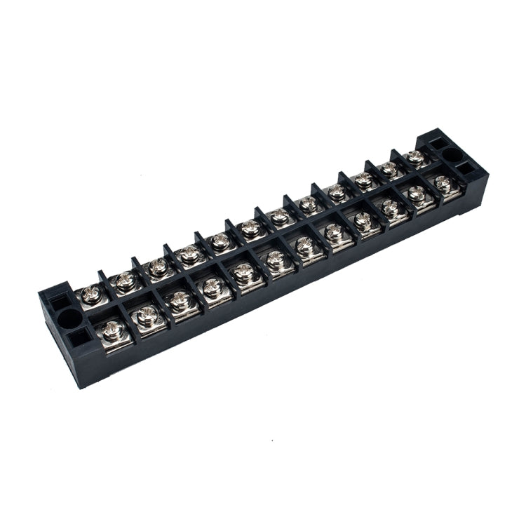 5 PCS Car 12-way 25A TB-2512 Dual Row Power Terminal Connector + 12-position Connection Strip with Cover