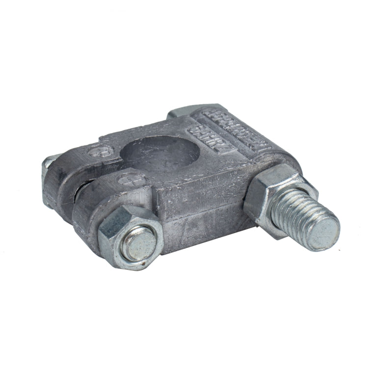 2 PCS Positive and Negative Car Pure Lead Battery Connectors Terminals Clamps Clips with Protective Cover