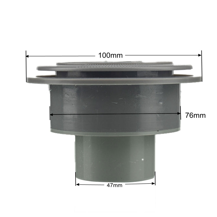 Universal AC Air Outlet Vent for RV Bus Boat Yacht Auto Air Conditioner Vent Replacement Parts Car Accessories, Size: 100 x 76 x 47mm