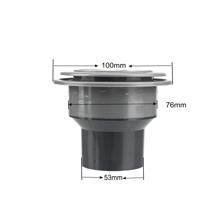 Universal AC Air Outlet Vent for RV Bus Boat Yacht Auto Air Conditioner Vent Replacement Parts Car Accessories, Size: 100 x 76 x 53mm