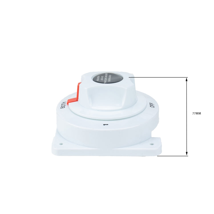 Car Auto RV Marine Boat 6-32V High Power Battery Isolator Disconnect Switch Cut with Cable