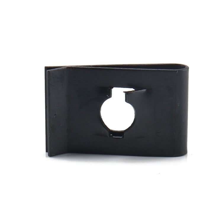 120 PCS Black U Nut Kit Spire Clips No.14 Zinc Speed Fasteners Lug Nuts