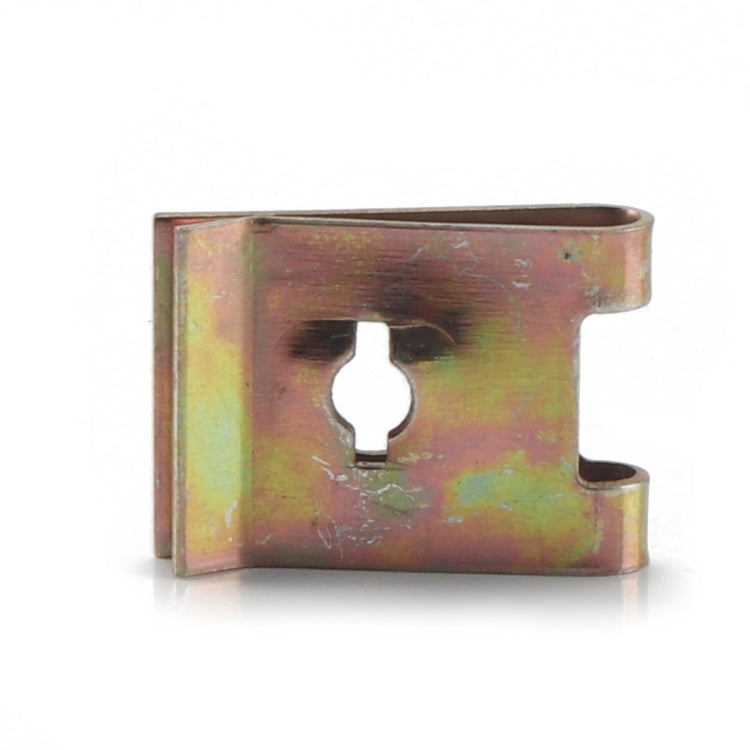 100 PCS U Nut Kit Spire Clips No.6 Zinc Speed Fasteners Lug Nuts