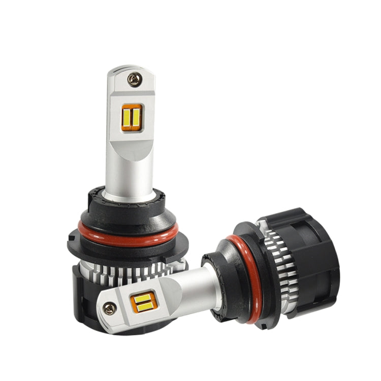 2 PCS P18 9007 / HB5 DC11-30V 52W 6500K 9000LM Car LED Headlight Lamps