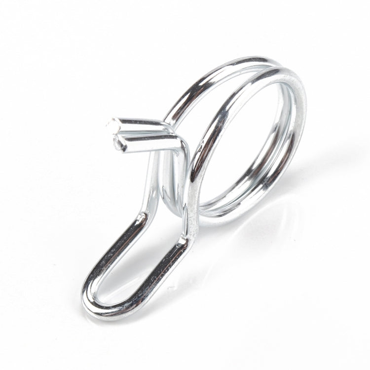 70 PCS Double Wire Spring Tube Clamp Water Pipe Clamps, Size: 6.0-18mm