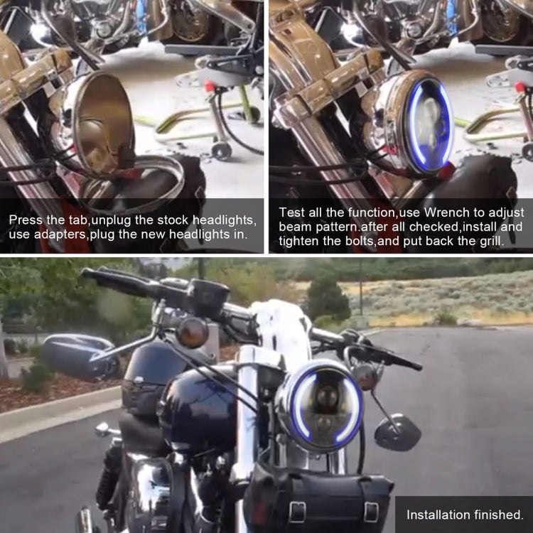 7 inch H4 / H13 DC 9V-30V 3000LM