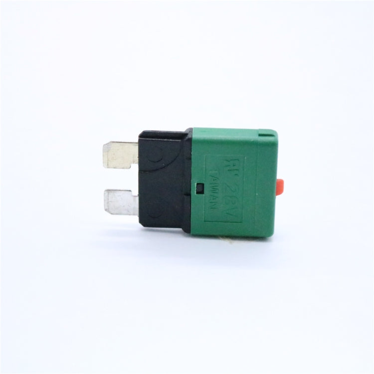 30AMP DC28V Circuit Breaker Trip Fuses Standard Blade Fuse Manual Reset