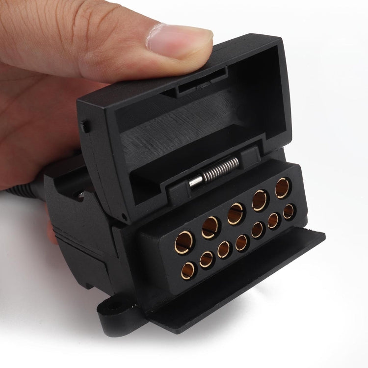 12V 7Pin to 12Pin Trailer Socket Plug Set Connector Trailer Caravan Camper Adaptor AU Plug