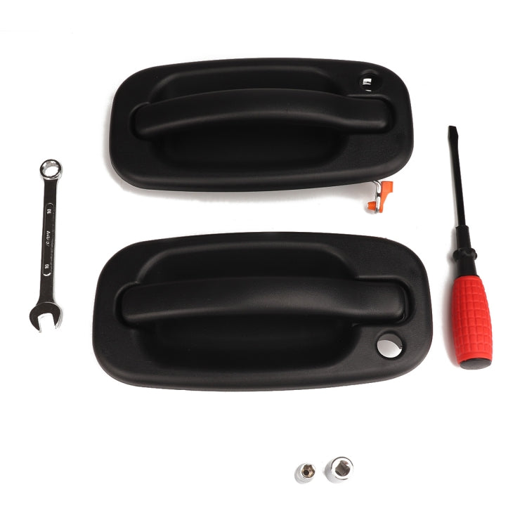 2 PCS Auto Outside Door Handles 15034985FL / 15034986FR for Chevrolet / GMC