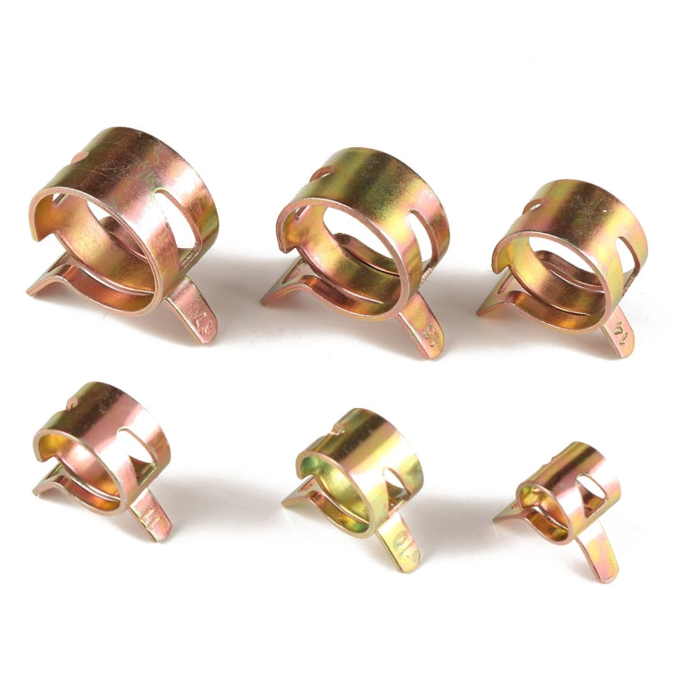 72 PCS Car Spring Clip Fuel Line Hose Clip Water Pipe Air Tube Clamp Fastener